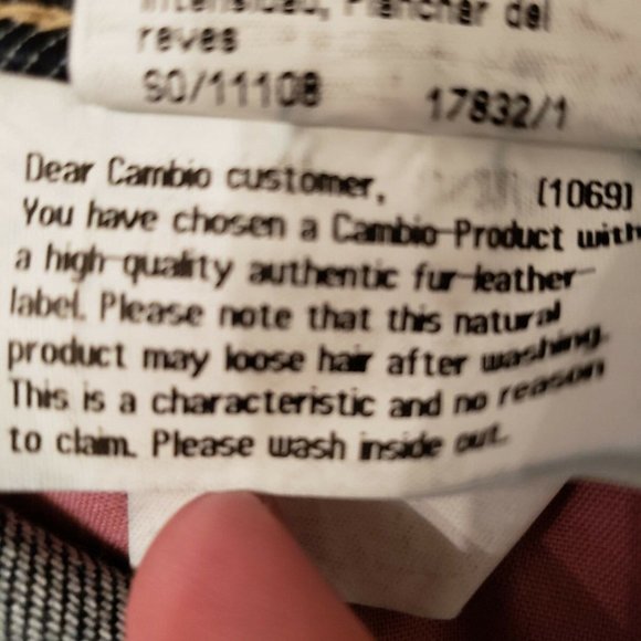 Cambio Jeans Nade Size 2 Swarovski Crystal - Picture 5 of 8